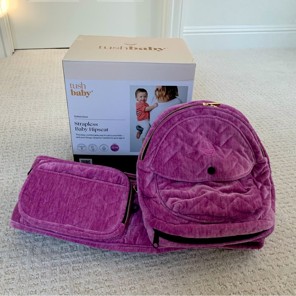 Tushbaby Hip Carrier - Orchid